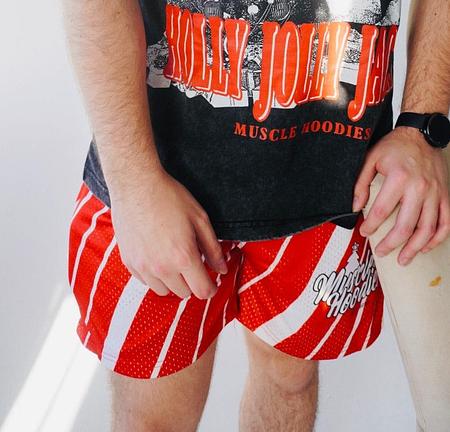 CANDY CANE - MESH SHORTS