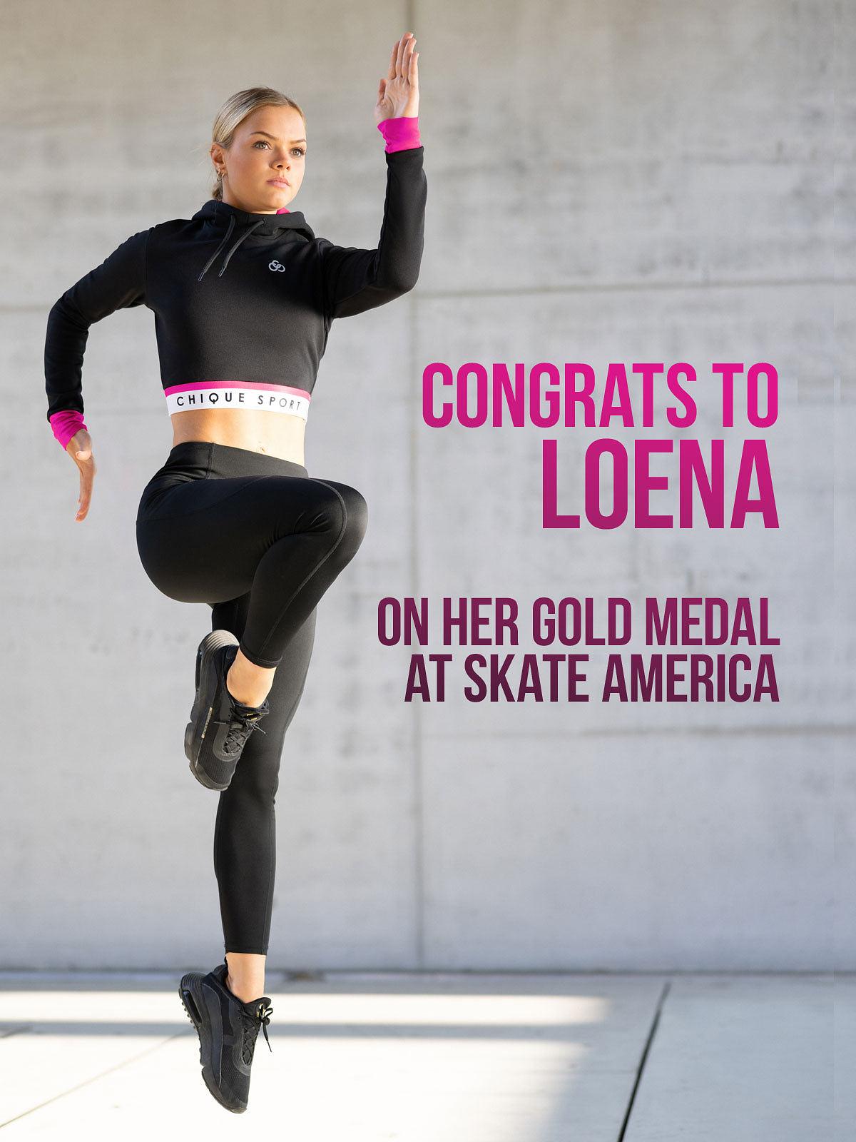 Congratulations to our ambassador Loena Hendrickx on her gold
