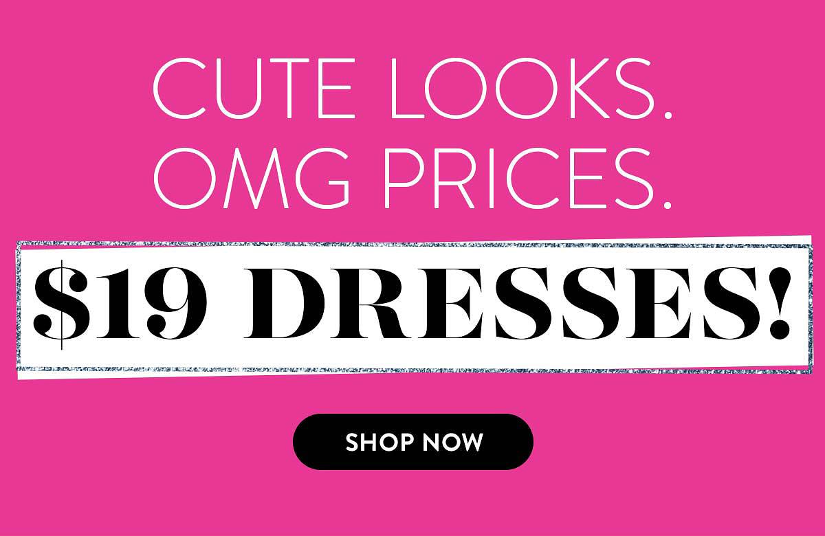$19 Dress Sale