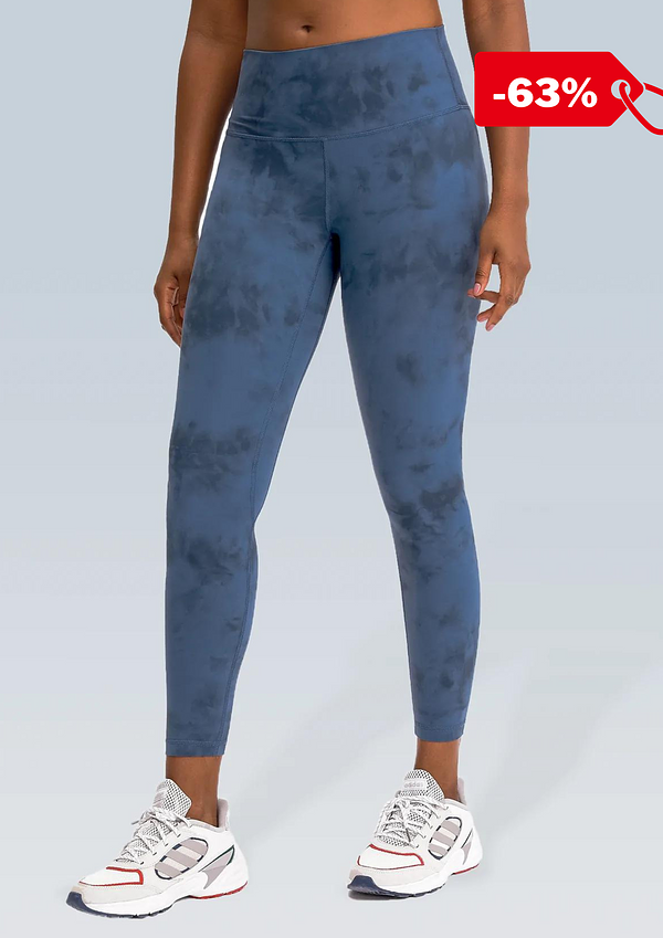 AirCloud High Waist Legging - Tie Dye