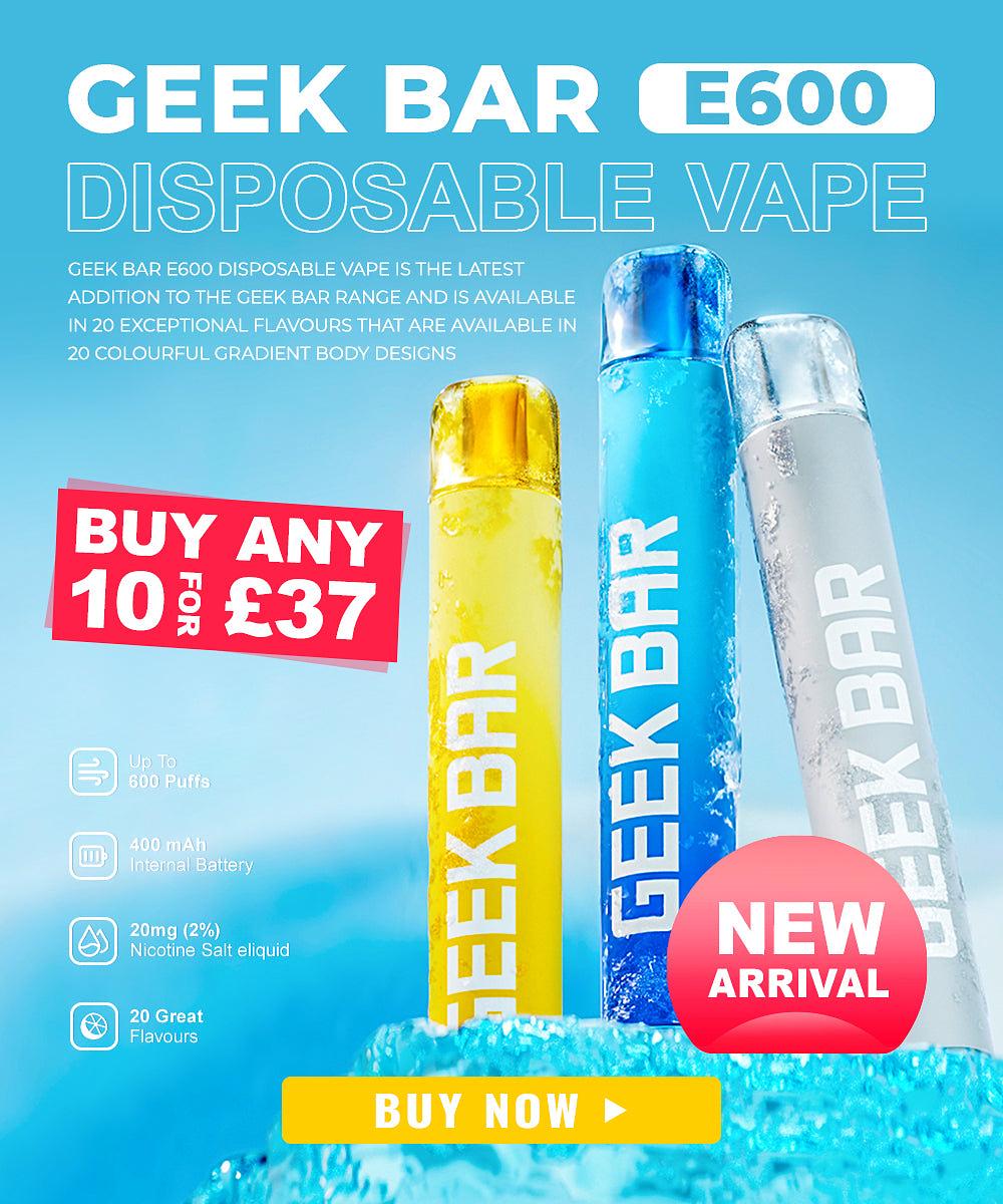 Geek Bar E600 Disposable Vape 600 Puffs