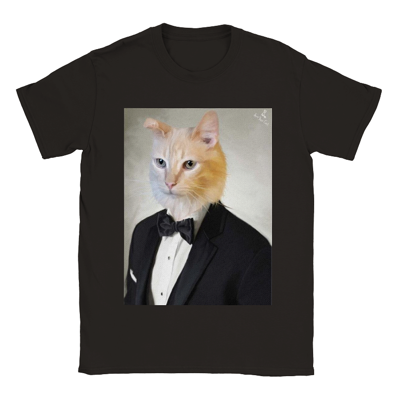 Custom Tuxedo Portrait T-Shirt
