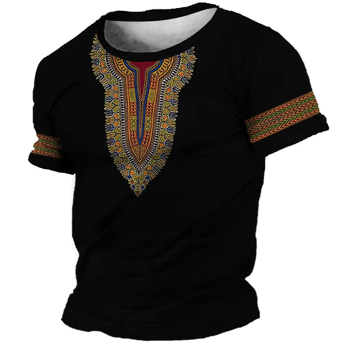 Adults and Children&#39;s Dashiki Style T-Shirt - Various Sizes and Colours Available
