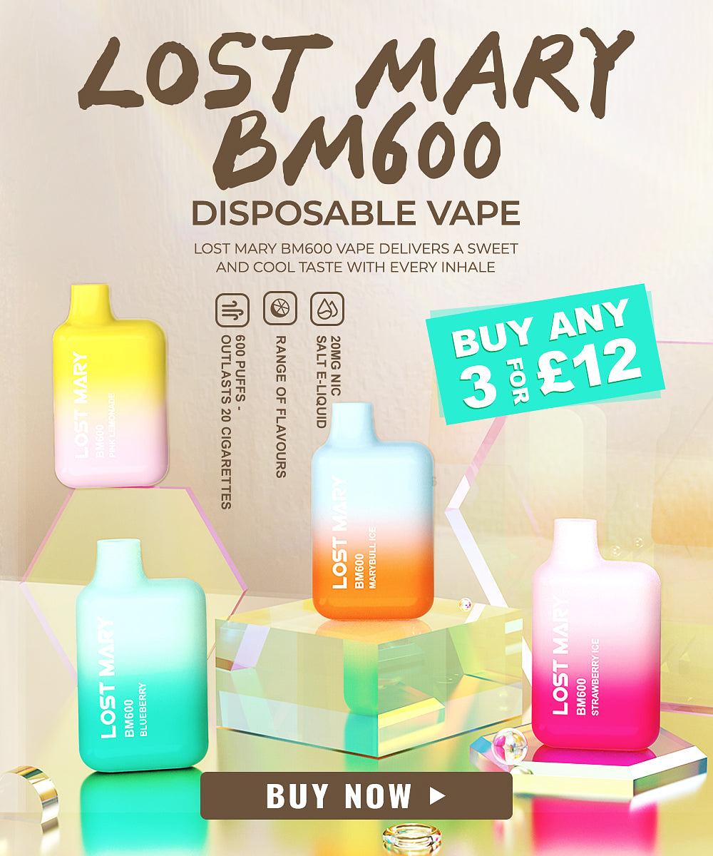 0 L %T ARY DISPOSABLE VAPE LOST MARY BM600 VAPE DELIVERS A SWEET AND COOL TASTE WITH EVERY INHALE ainor-a 1vs SIN S0z @ SUNOAV 14 40 IONVY SALLFNVYOIO 0Z SLSVILNO w - 44Nd 009 PRI LOST! BM600 BUY NOW 