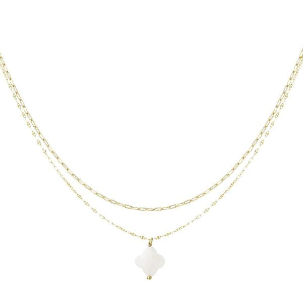 White clover ketting