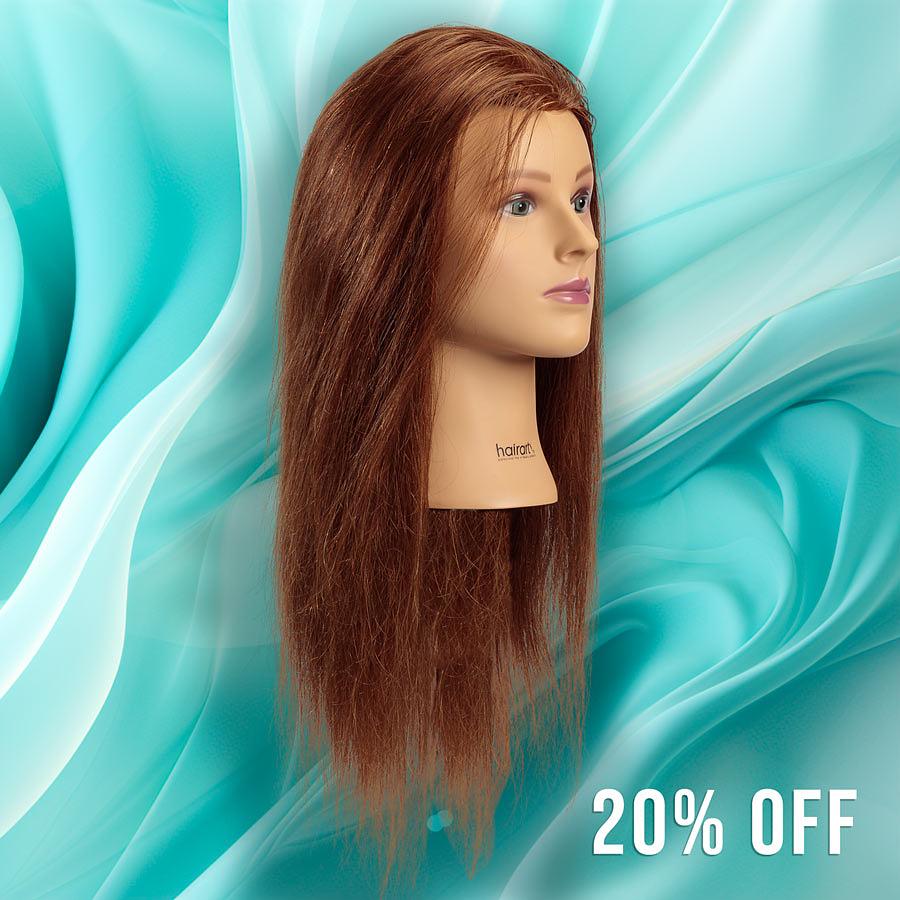 20% Off Our Mannequin of the Week: Isabella with the good hair - Hair Art  Products
