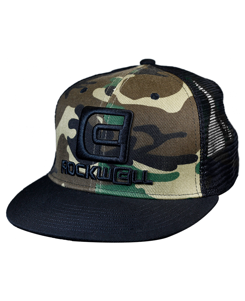 Snapback Trucker Hat OG Camo/Black