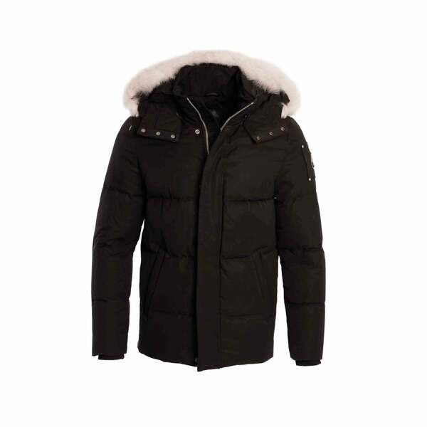 Mens Moose Knuckles Richardson Jacket in Black