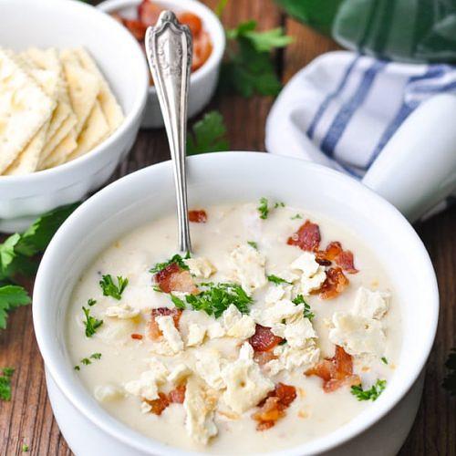 Borsari s Clam Chowder is perfect for fall days Borsari Foods