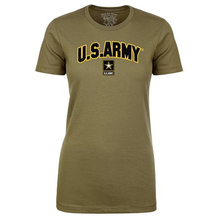 Army T-Shirt - US Army P/T Shirt - Womens US Army T-Shirt OG