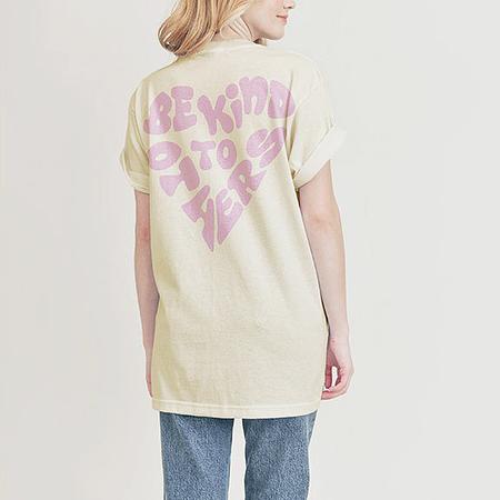 MAMA - Be Kind Graphic Top - Ivory