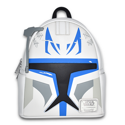 Grotto Treasures Exclusive - Star Wars Battle Damage Captain Rex Cosplay Mini Backpack