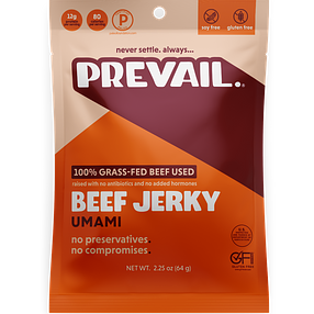 Umami Beef Jerky 3 Pck by PREVAIL Jerky