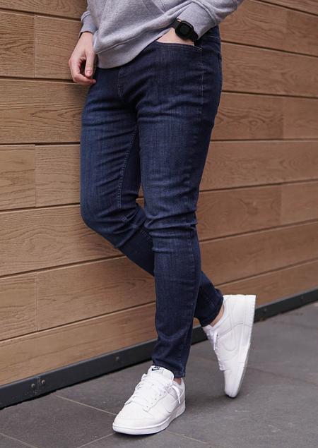 Slim Comfort Jeans In Mid Blue