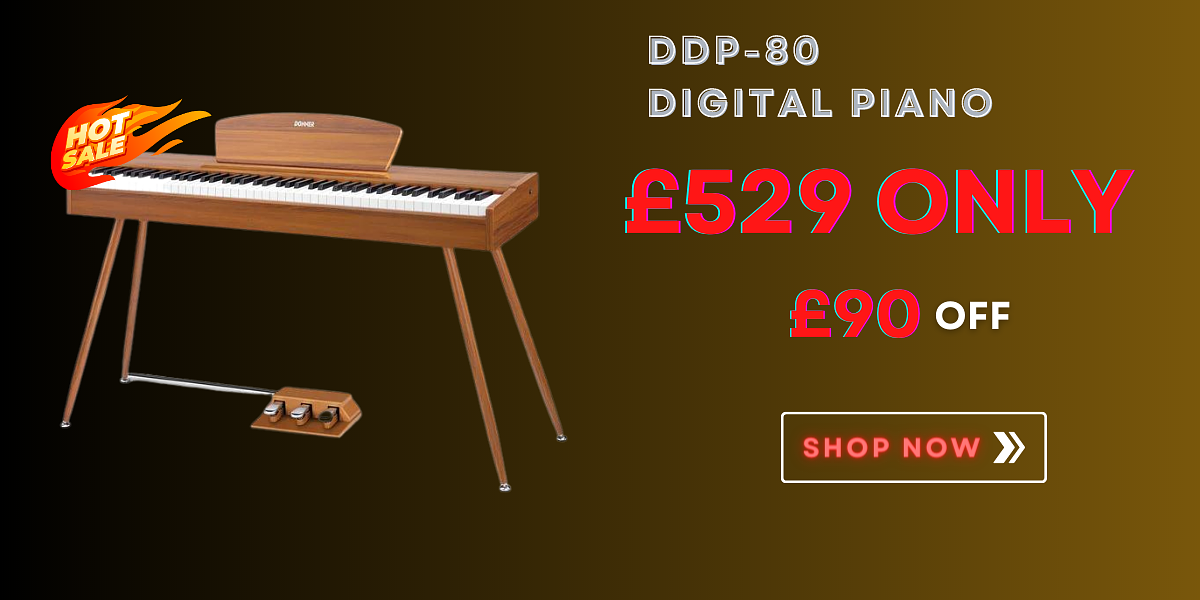 Donner DDP-80: A Vintage-Style Wooden Digital Piano with Expert