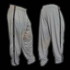 FULL CUT TAPED TRACKIE PANT -ASH GREY