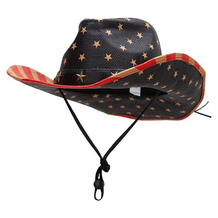 Women&#39;s American Flag Cowboy Hat
