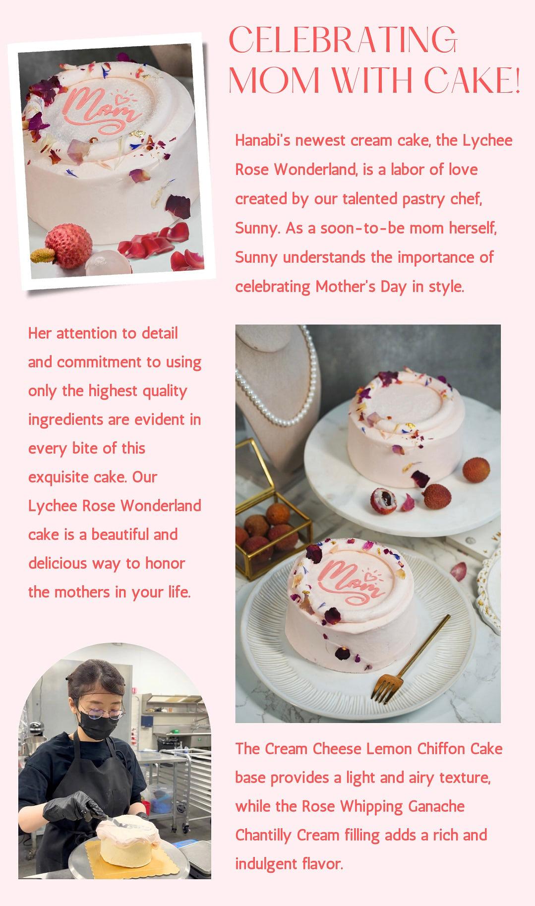 Recipe - Lychee Cake