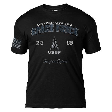 U.S. Space Force &#39;Vintage&#39; 7.62 Design Men&#39;s T-Shirt