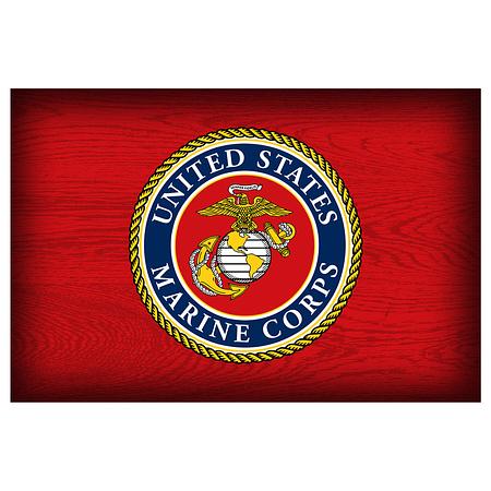 USMC Logo 20x30 Floor Mat