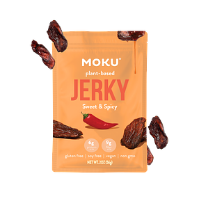 Sweet &amp; Spicy Mushroom Jerky by Moku Foods