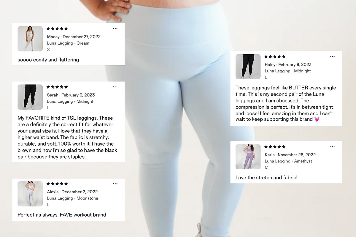 HAVE YOU TRIED OUR LUNA LEGGINGS? - TSL Collection