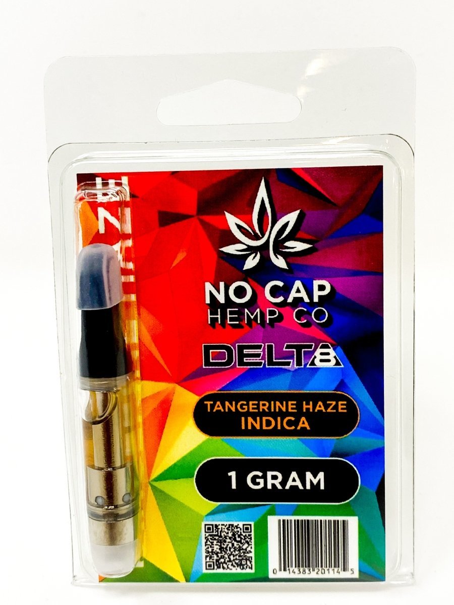 No Cap Hemp Co. Delta 8 THC Vape Cartridge 1ml - Tangerine Haze