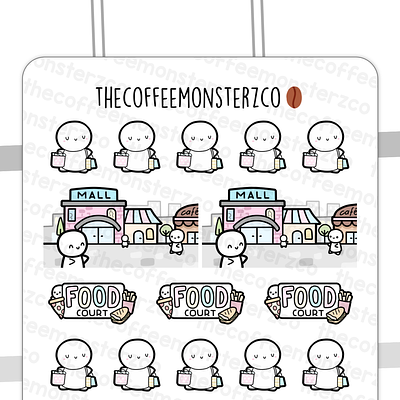 Tiny Icons (washi paper) – TheCoffeeMonsterzCo