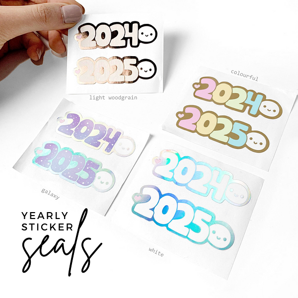 2024 Holiday Stickers – TheCoffeeMonsterzCo