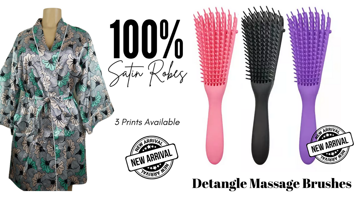  Detangle Massage Brushes 