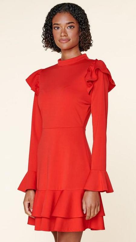 Diana Ruffle Dress