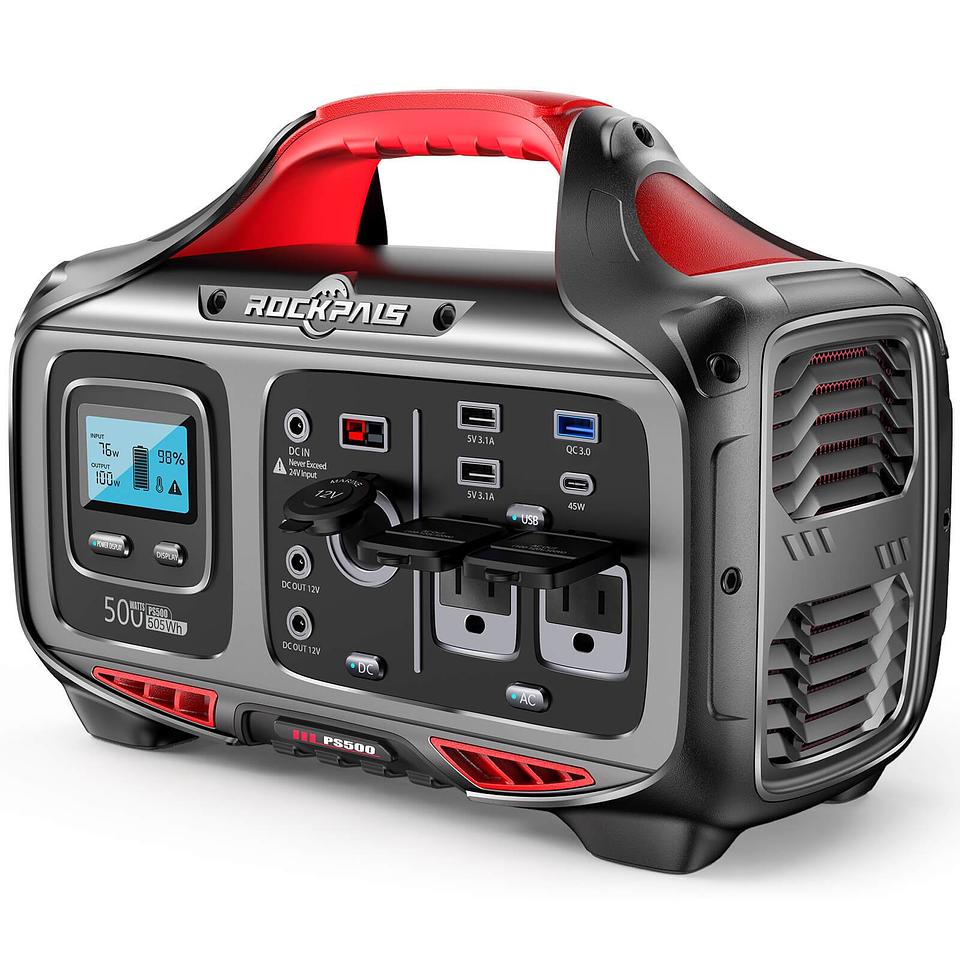 DealsRockpals Rockpower 500W Portable Power Station