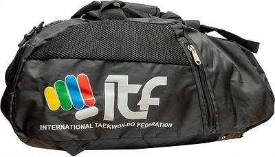 Backpack-Sportsbag-Dufflebag combination ITF Nero