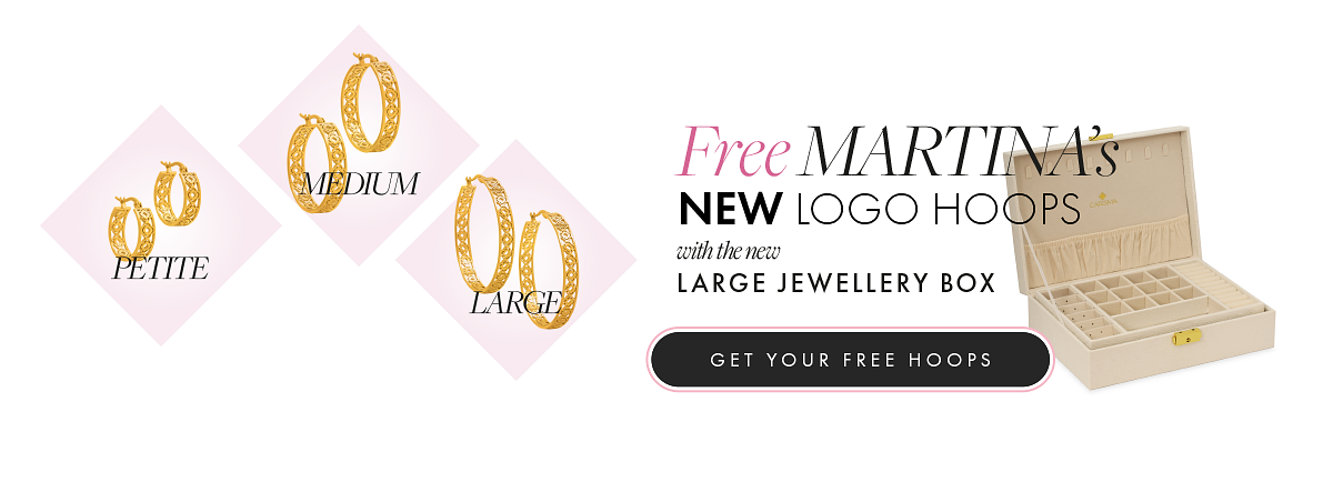  Free MART NEW LOGO HO with the new LARGE JEWELLERY BOX GET YOUR FREE HOOPS 