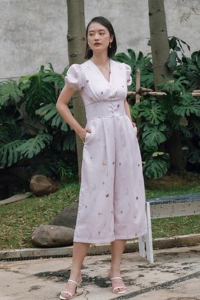 Bille Jumpsuit in Blush Pink