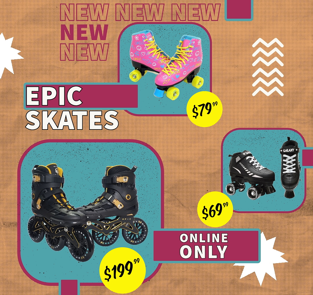 Epic Skates Limited Edition Heart Skate Bag 