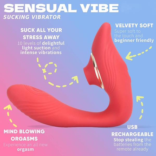 The Sensual Vibe Sucking Vibrator