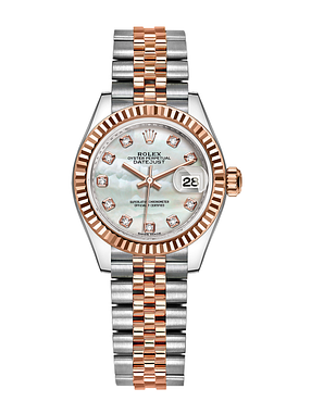 Lady Datejust 28 279171NG White MOP