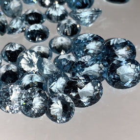 FATHER&#39;S DAY SALE!! Faceted Blue Topaz - Mixed Sizes (10 Carat Lot)