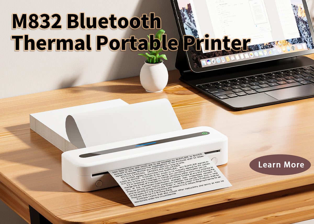 M832 Upgrade Thermal Portable Printer