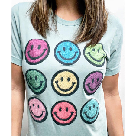 Colorful Smile Graphic Tee