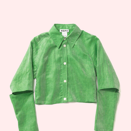 Matrix shirt bright green