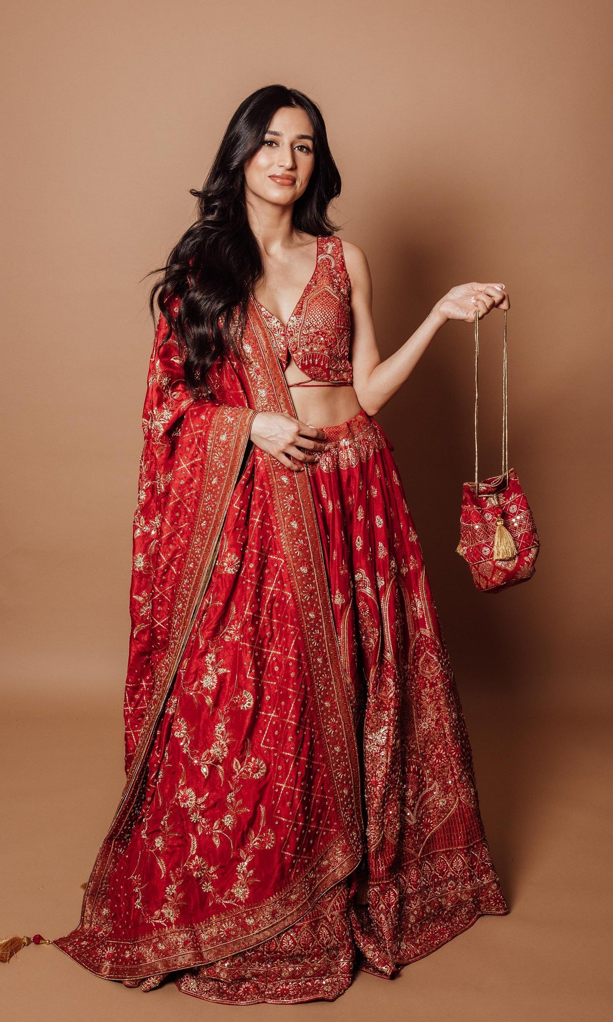 JIYA Banarasi Silk LEHENGA