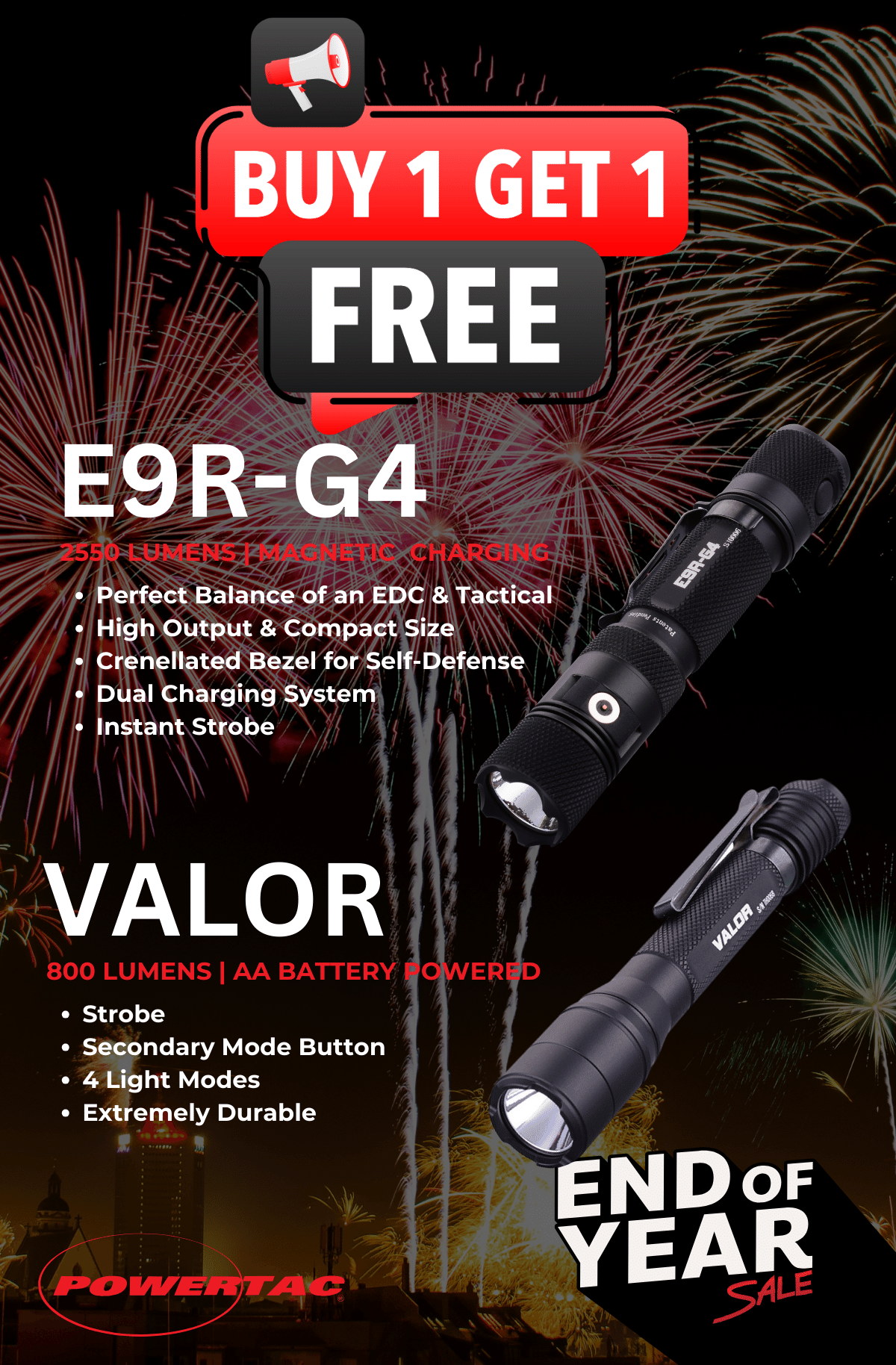 Buy The E9R-G4 And Get The Valor For Free. Use Code: NewYear24 At Checkout