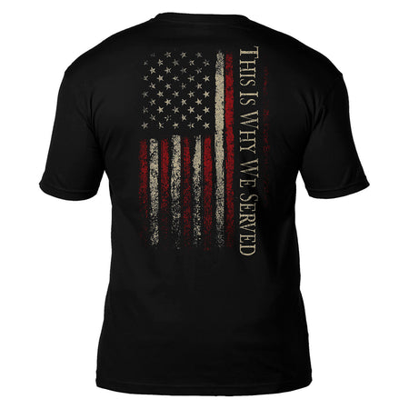 Veterans Why We Served 7.62 Design Men&#39;s T-Shirt