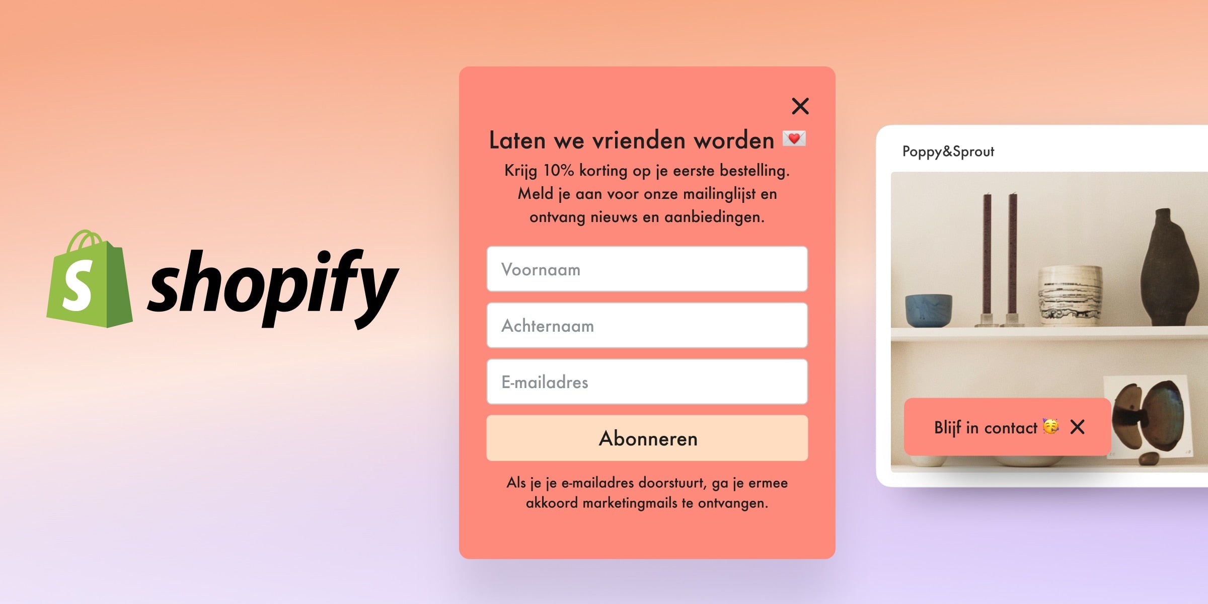 Shopify Forms - Shopify Forms: Capture customer info to grow your list