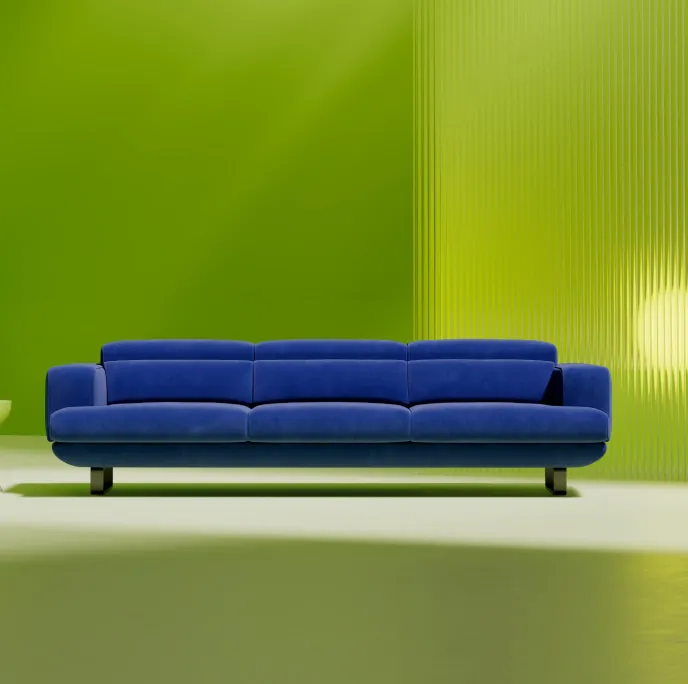 A Shopify merchant's sofa