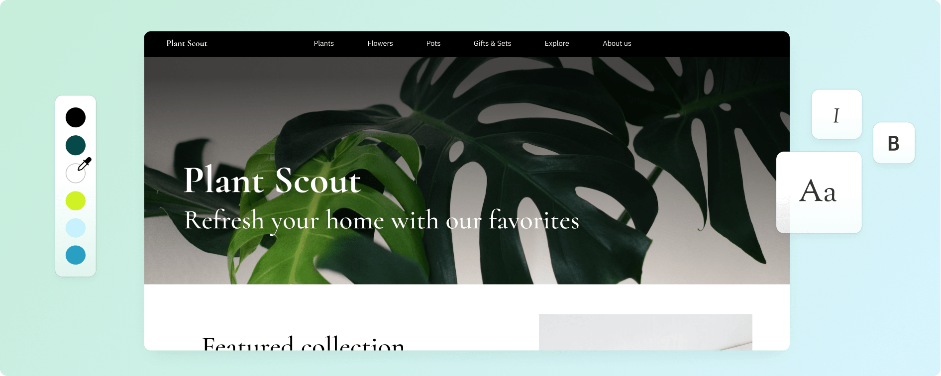 Stores – Create a brand page on .com