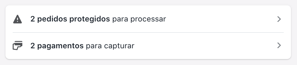 Tarefas da proteção contra fraude