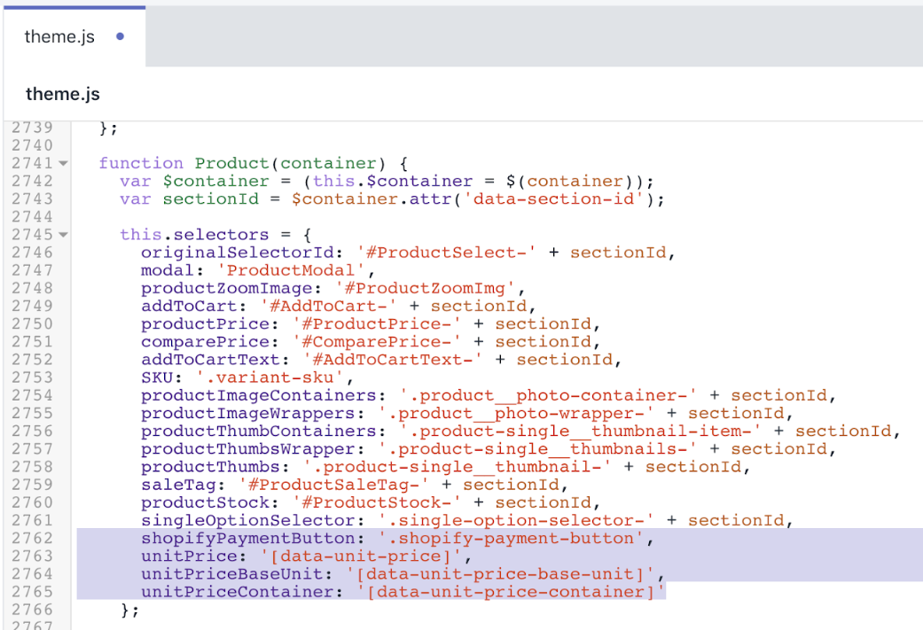 Aktualisierte Version der Datei theme. js